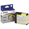 Epson T5804 ( T580400 ) OEM Yellow Inkjet Cartridge for the Epson Stylus Pro 3800 InkJet Printers<br>Yield: 80 ml