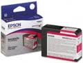 Epson T580B ( T580B00 ) OEM Vivid Light Magenta Inkjet Cartridge for the Epson Stylus Pro 3800 InkJet Printers<br>Yield: 80 ml