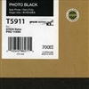Epson T5911 ( T591100 ) OEM Photo Black Inkjet Cartridge for the Stylus Pro 11880 <br>Yield: 700ml