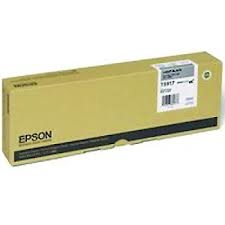 Epson T5917 ( T591700 ) OEM Light Black Inkjet Cartridge for the Stylus Pro 11880 <br>Yield: 700ml