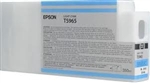 Epson T5965 ( T596500 ) OEM Light Cyan Inkjet Cartridge for the Epson Stylus Pro 7900 InkJet Printers<br>Yield: 350 ml