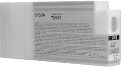 Epson T5967 ( T596700 ) OEM Light Black Inkjet Cartridge for the Epson Stylus Pro 7900 InkJet Printers<br>Yield: 350 ml