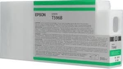 Epson T596B ( T596B00 ) OEM Green Inkjet Cartridge for the Epson Stylus Pro 7900 InkJet Printers<br>Yield: 350 ml