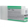 Epson T642B ( T642B00 ) OEM Green Inkjet Cartridge for the Epson Stylus Pro 7900/9900 Printers<br>Yield: 150 ml