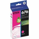 Epson 676XL ( T676XL320 ) OEM Magenta High Yield Inkjet Cartridge for the Epson WorkForce Pro WP-4020 InkJet Printers