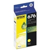 Epson 676XL ( T676XL420 ) OEM Yellow High Yield Inkjet Cartridge for the Epson WorkForce Pro WP-4020 InkJet Printers