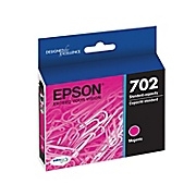 Epson 702 ( T702320 ) OEM Magenta Inkjet Cartridge for the WorkForce Pro WF-3720