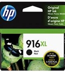 HP 916XL ( 3YL66AN ) OEM Black High Yield Ink Cartridge