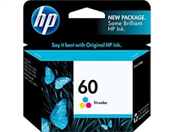 HP 60 ( CC643WN ) Colour InkJet Cartridge