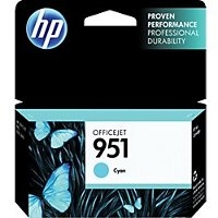 HP 951 ( CN050A ) Cyan Inkjet Cartridge