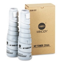Konica Minolta 8936-202 ( 8936202 ) OEM Black Laser Toner Bottles