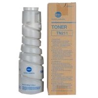 Konica Minolta TN-211 ( TN211 ) ( 8938-413 ) ( 8938413 ) Compatible Black Laser Toner Bottle