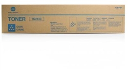 Konica Minolta TN-214C ( TN214C ) ( A0D7435 ) OEM Cyan Laser Toner cartridge