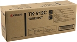 Kyocera Mita TK-512C ( TK512C ) ( 1T02F3CUS0 ) OEM Cyan Laser Toner Cartridge