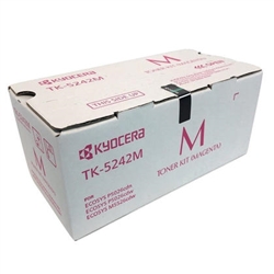 Kyocera Mita TK-5242M ( TK5242M ) OEM Magenta Laser Toner Cartridge