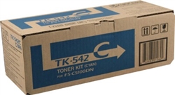 Kyocera Mita TK-542C ( TK542C ) ( 1T02HLCUS0 ) OEM Cyan Laser Toner Cartridge