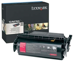 Lexmark 12A6765 OEM Black High Capacity Laser Toner Cartridge