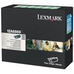 Lexmark 12A6869 OEM "Return Program" Black High Capacity Toner Cartridge for Label Application