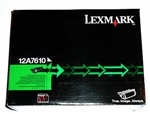Lexmark 12A7610 OEM Remanufactured Black Toner Cartridge