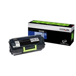 Lexmark 521XE ( 52D1X0E ) OEM "Contract" Black Extra High Yield Laser Toner Cartridge