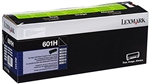 Lexmark 601H ( 60F1H00 ) OEM "Return Program" Black High Yield Laser Toner Cartridge