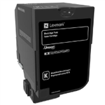 Lexmark 74C0H10 OEM Black Extra High Yield Laser Toner Cartridge