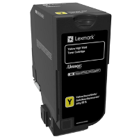 Lexmark 74C0S40 OEM Yellow High Yield Laser Toner Cartridge