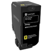 Lexmark 74C1HY0 OEM "Return Program" Yellow Extra High Yield Laser Toner Cartridge