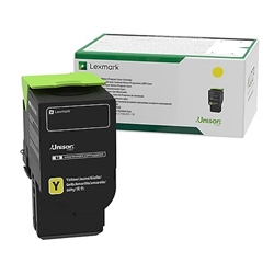Lexmark 78C1XYE OEM Yellow Extra High Yield Laser Contract Toner Cartridge