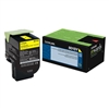 Lexmark 801SY ( 80C1SY0 ) OEM "Return Program" Yellow Laser Toner Cartridge