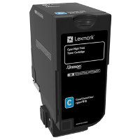Lexmark 84C1HC0 OEM "Return Program" Cyan High Yield Laser Toner Cartridge