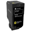 Lexmark 84C1HY0 OEM "Return Program" Yellow High Yield Laser Toner Cartridge