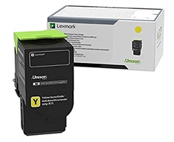 Lexmark C241XY0 OEM "Return Program" Yellow Extra High Yield Laser Toner Cartridge