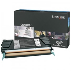 Lexmark C5222KS OEM Black Laser Toner Cartridge