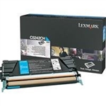 Lexmark C5242CH OEM Cyan High Yield Laser Toner Cartridge