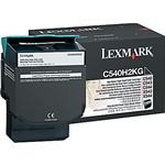 Lexmark C540H2KG OEM Black High Yield Laser Toner Cartridge