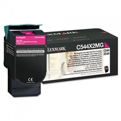 Lexmark C544X2MG OEM Magenta Extra High Yield Laser Toner Cartridge
