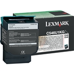 Lexmark C546U1KG OEM "Return Program" Black Extra High Yield Laser Toner Cartridge