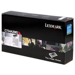 Lexmark C734A2MG OEM Magenta Laser Toner Cartridge