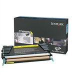 Lexmark C736H2YG OEM Yellow High Yield Laser Toner Cartridge