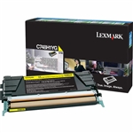 Lexmark C748H1YG OEM "Return Program" Yellow High Yield Laser Toner Cartridge
