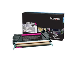 Lexmark C748H2MG OEM Magenta High Yield Laser Toner Cartridge