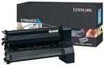 Lexmark C780A2CG OEM Cyan Laser Toner Cartridge