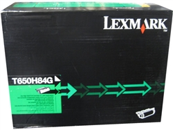 Lexmark T650H84G OEM Remanufactured Black High Yield Laser Toner Cartridge for Label Applications