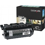Lexmark X644A11A OEM "Return Program" Black Laser Toner Cartridge