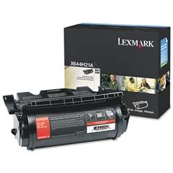 Lexmark X644H21A OEM Black High Yield Laser Toner Cartridge