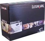 Lexmark X654X11A OEM "Return Program" Black High Yield Laser Toner Cartridge