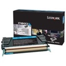 Lexmark X748H2CG OEM Cyan High Yield Laser Toner Cartridge