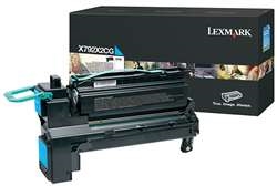 Lexmark X792X2CG OEM Cyan High Yield Laser Toner Cartridge