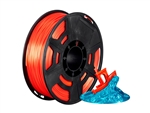 Monoprice PLA Hi-Gloss 3D Printer Filament; 1.75mm; 1kg/spool - Orange Red - Part# 36281